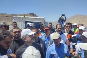 فعالیت راهداران ساوه، زرندیه، تفرش و غرق آباد در پیشبرد اهداف اجرایی مانور منطقه‌ای زلزله در محدوده سد الغدیر ساوه