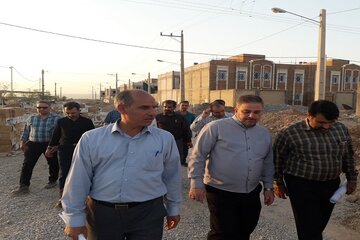 ببینید|بازدید مدیرکل راه و شهرسازی خوزستان از پروژه های نهضت ملی مسکن دزفول