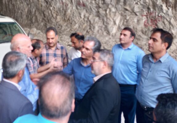 تونل کبیرکوه تا دهه فجر زیر بار ترافیک قرار میگیرد بازدید مدیرکل راه و شهرسازی  ایلام از تونل کبیر کوه 1.PNG