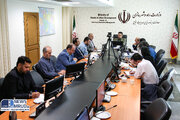 ببینید | نشست پیگیری و پایش مصوبات سفر ریاست جمهوری به استان سمنان