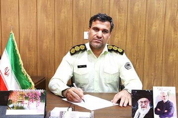 سرهنگ رضا جعفری فرمانده یگان حفاظت اراضی ملی بوشهر