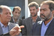 سفر میر کل راه وشهرسازی استان اصفهان به مبارکه