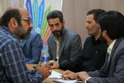 ببینید| برگزاری میز خدمت اداره کل راه وشهر سازی استان مرکزی در مصلی شهر اراک
