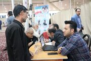 ببینید| برگزاری میز خدمت اداره کل راه وشهر سازی استان مرکزی در مصلی شهر اراک