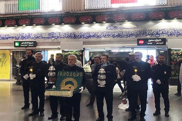 اولین قطار تهران به کربلا حرکت کرد ع