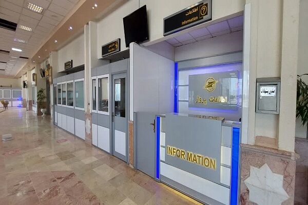 طراحی و نصب پارتیشنهای جدید در ترمینال فرودگاه سبزوار  فرودگاه سبزوار