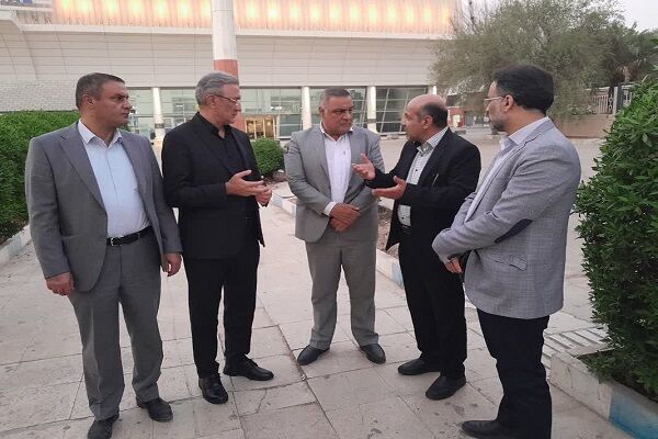 بازید مدیرکل دفتر مقررات فرودگاهی شرکت فرودگاهها و ناوبری هوایی ایران از فرودگاه اهواز بازدید فرودگاه اهواز