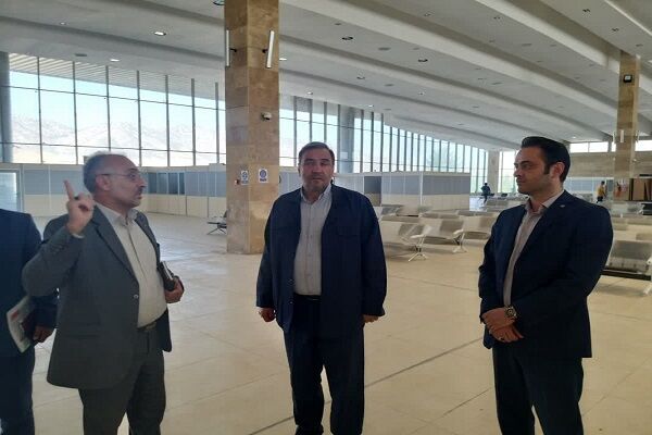 بازدید معاون عملیات فرودگاهی از پروژه ترمینال جدید فرودگاه ایلام/ ۳هزار متر مربع محوطهسازی در دیماه سال جاری بازدید فرودگاه ایلام