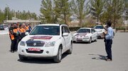 ببینید|اعزام کارکنان راهداری ‌وحمل و نقل جاده ای خراسان جنوبی به مرز مهران