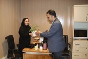 اهدای گل