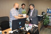 اهدای گل