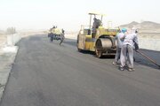 ببینید| روزهای پایانی اتصال بزرگراهی نخستین شهر استان سیستان و بلوچستان به زاهدان