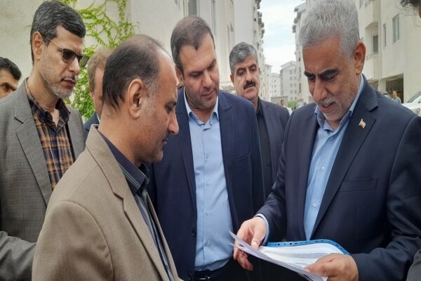 افتتاح واحدهای مسکونی طرح جهش تولید مسکن استان گیلان گیلان-بهره برداری از پروژه های جهش مسکن