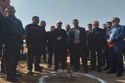 آیین آغاز عملیات اجرایی نهضت ملی مسکن ویژه کارکنان فولاد اکسین خوزستان