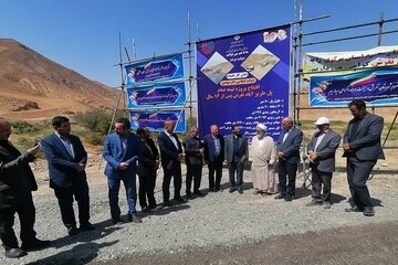 افتتاح پل طریز آباد