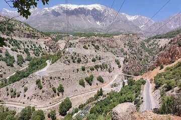 بزرگترین پل قوسی ایران با ۳۲۵ متر طول در جاده یاسوج- سی‌سخت کلنگ‌زنی شد