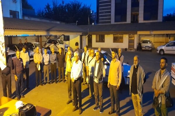 اعزام کارکنان راه و شهرسازی گیلان برای پیاده روی اربعین گیلان- اعزام کارکنان راه وشهرسازی به پیاده روی اربعین حسینی