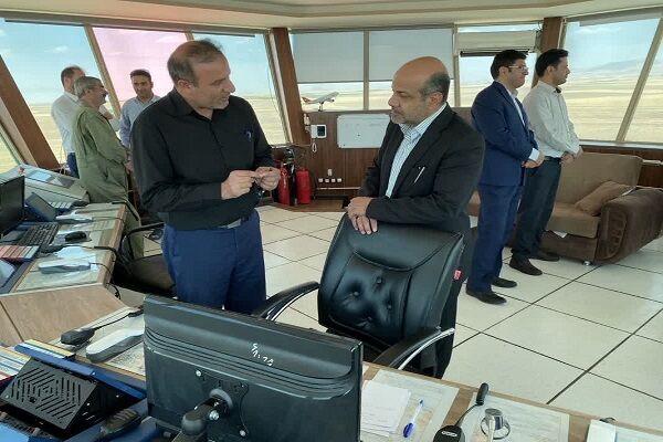 بازدید از فرودگاه زنجان در آستانه اربعین حسینی/برقراری پرواز نجف_زنجان_نجف از ۱۲ شهریور محمد حبیب الهی