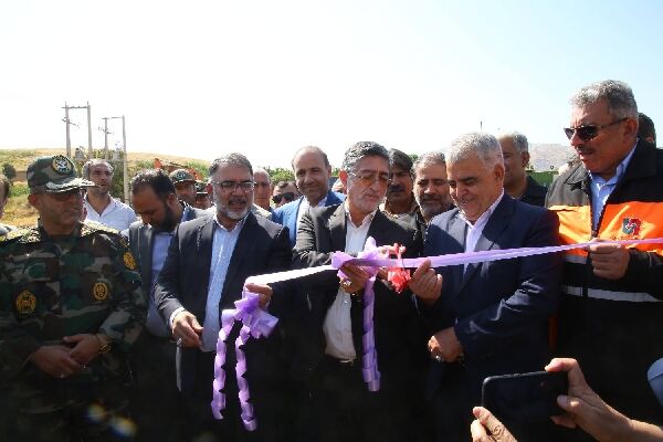 افتتاح و بهره برداری از پل برگلان سوخته شهرستان پلدختر  افتتاح پل