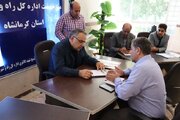 گزارش تصویری از میز خدمت اداره کل راه و شهر سازی استان کرمانشاه در هفته دولت 1402