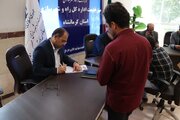 گزارش تصویری از میز خدمت اداره کل راه و شهر سازی استان کرمانشاه در هفته دولت 1402
