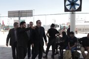 ببینید|سفر معاون حمل و نقل وزیر راه و شهرسازی به خوزستان
