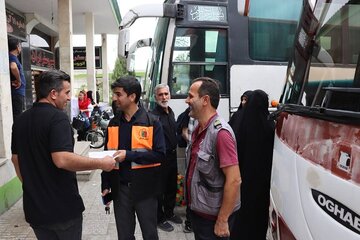 تمام ظرفیت اتوبوسی گلستان از اوایل هفته آینده در مرز مهران مستقر می شوند