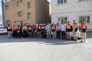 اعزام چهارمین تیم راهداری و حمل ونقل جاده ای لرستان به مرز مهران