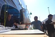تردد زائرین اربعین حسینی در پایانه مرزی تمرچین