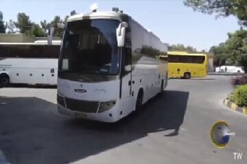 ويديو | خدمت‌رسانی ناوگان حمل‌ونقل جاده‌ای استان اصفهان به زائرین اربعین حسینی(ع)