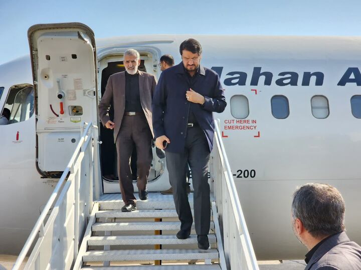 وزیر راه و شهرسازی وارد آبادان شد وزیر شلمچه