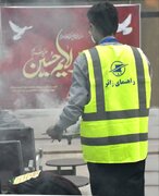 هوای اربعین در فرودگاه گرگان