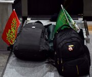 هوای اربعین در فرودگاه گرگان