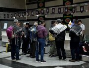 هوای اربعین در فرودگاه گرگان