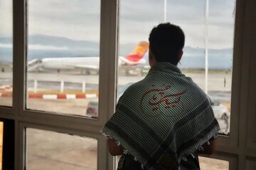 جابه‌جایی ۴۵۰ زائر اربعین حسینی از فرودگاه بین‌المللی شهدای گرگان به نجف