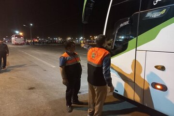 استفاده از تمام ظرفیت ناوگان حمل و نقل عمومی برای بازگشت زائران اربعین خراسان شمالی