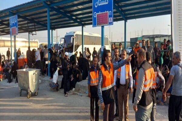 بیش از ۵۵۰ زوار اربعین امروز از مرز مهران به گلستان اعزام شدند گلستان-مهران