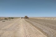 ادامه پیشرفت پروژه محور میامی-جیلان در شرق استان سمنان