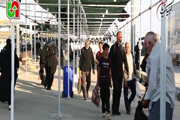 ویدئو|حال وهوای زائرین درمزرهای خوزستان