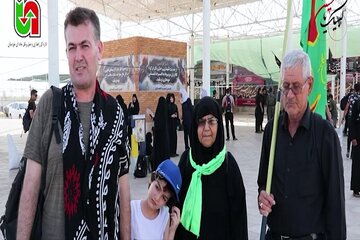 ویدئو|تردد زائرین اربعین حسینی در مرزهای خوزستان