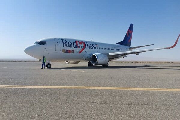 پرواز خارجی به مقصد نجف پس از ۱۱ سال در فرودگاه سبزوار  هواپیما