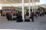 تردد زائرین از مرزهای خوزستان