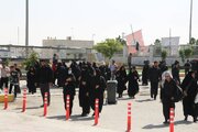 تردد زائرین از مرزهای خوزستان