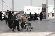 تردد زائرین حسینی درمرزهای خوزستان