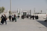 تردد زائرین حسینی درمرزهای خوزستان