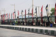 تردد زائرین حسینی درمرزهای خوزستان