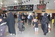 تردد زائرین حسینی درمرزهای خوزستان