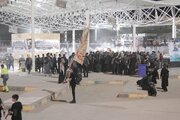 تردد زائرین حسینی در مرزهای خوزستان