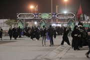 تردد زائرین حسینی در مرزهای خوزستان