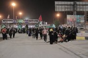 تردد زائرین حسینی در مرزهای خوزستان